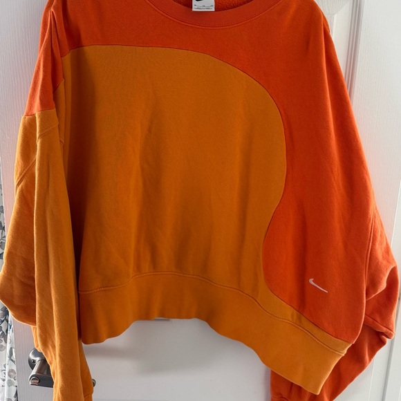 Nike Women’s Vibrant Orange Be You Sweatshirt - Picture 5 of 8